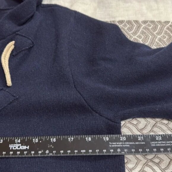 (W1) Zara, vintage wool jacket-style sweater, with super front and, size M - Picture 11 of 13